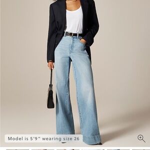 J. Crew Denim Trouser Jeans